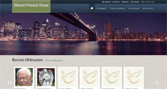 Desktop Screenshot of elmontfuneralhomeltd.com
